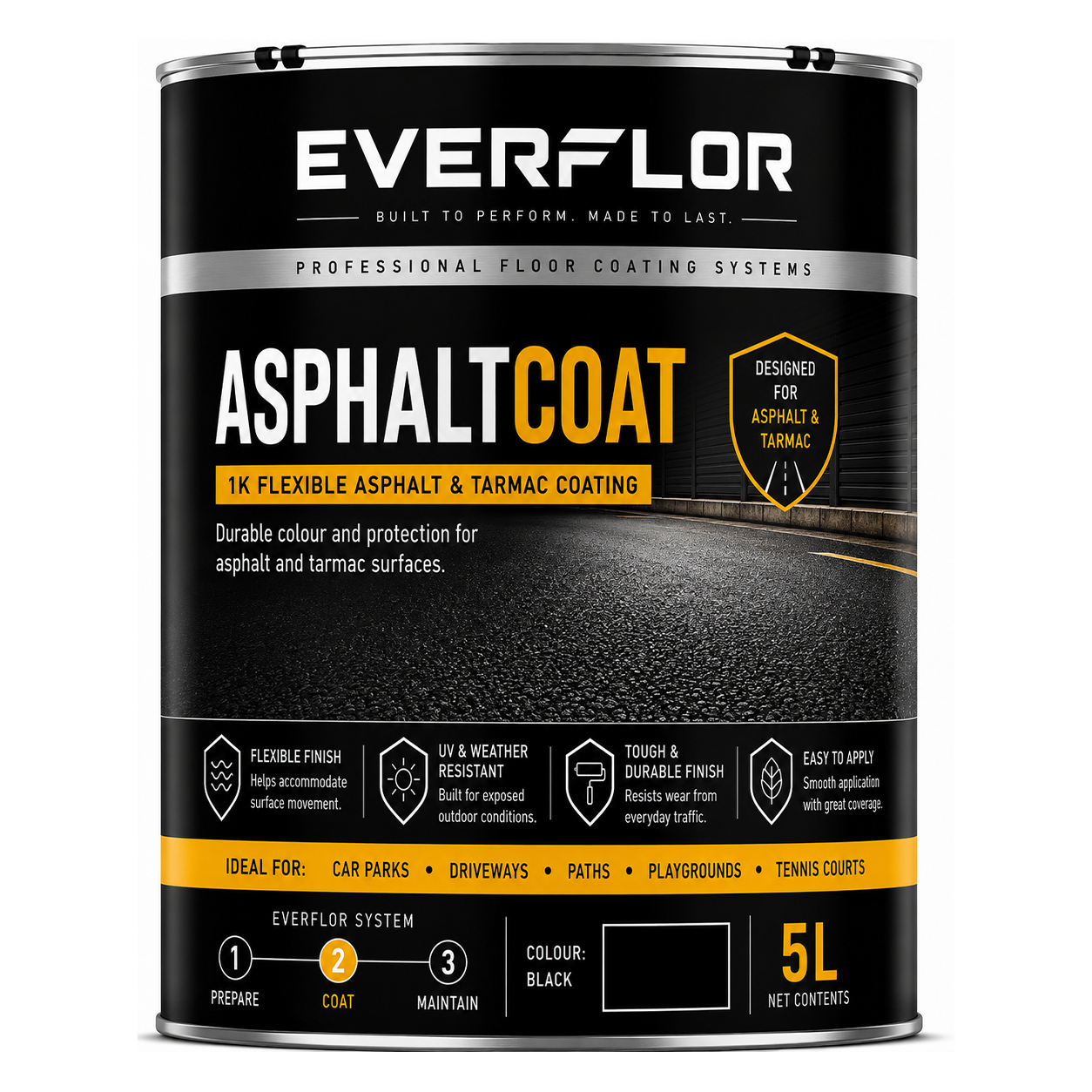 EverFlor - AsphaltCoat - Anti-Slip