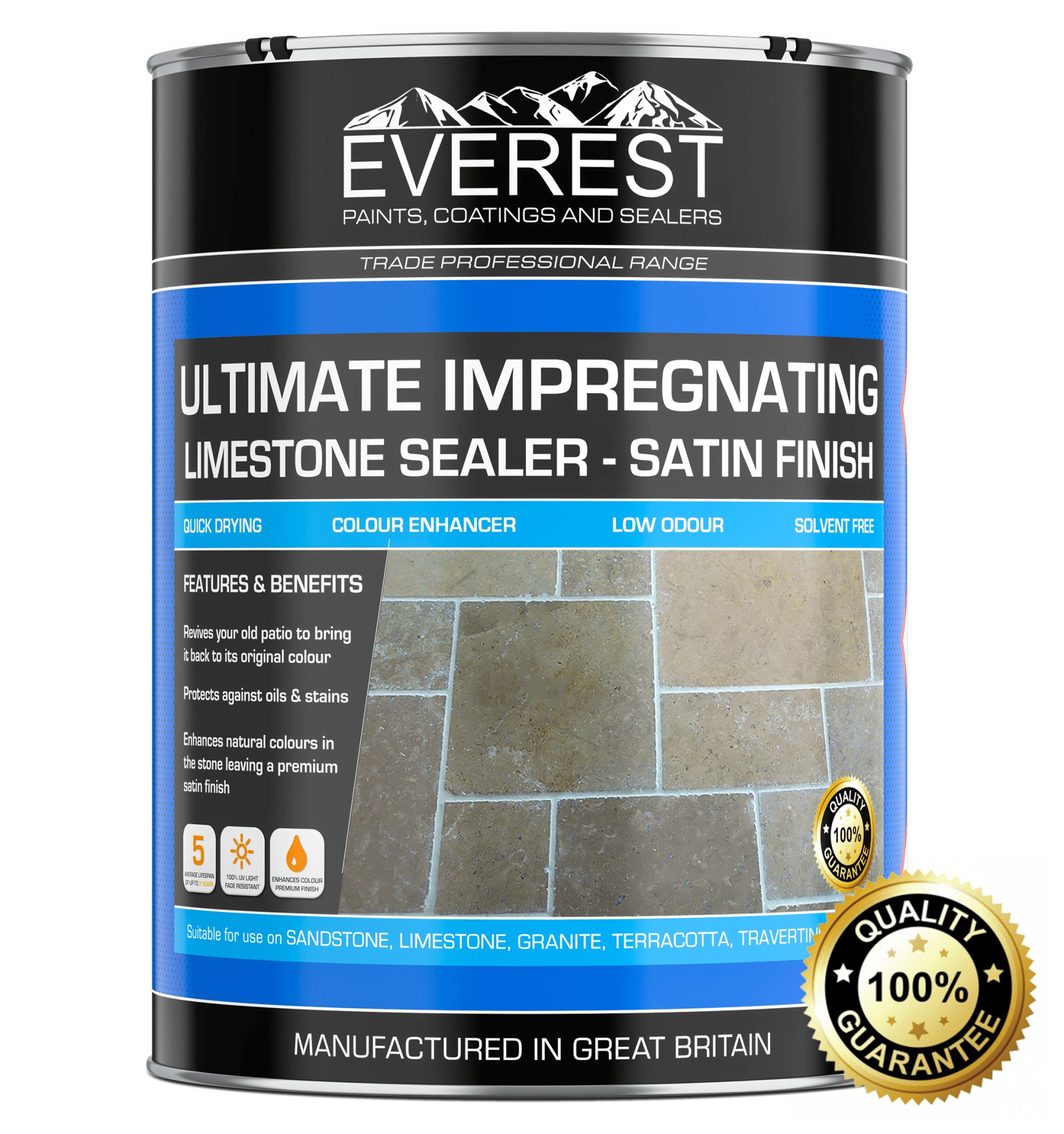 SummitSeal - Limestone Sealer - Colour Enhancer - Everest Paints