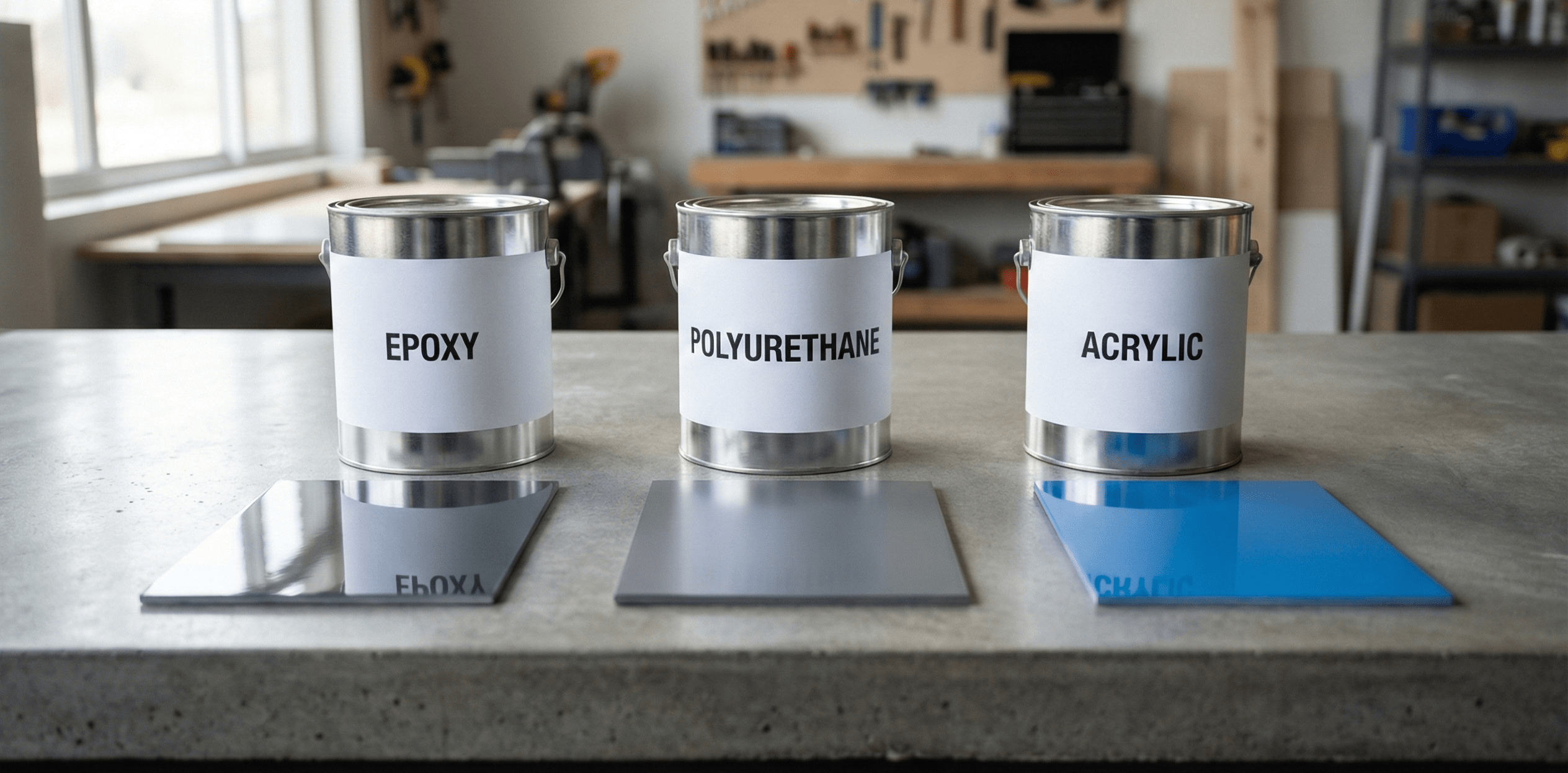 Epoxy vs. Polyurethane vs. Acrylic: Selecting the Right Paint - Everest Paints