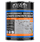 Everest Trade - Ultimate Concrete Sealer - Solvent Free - Impregnating Formula - Internal & External