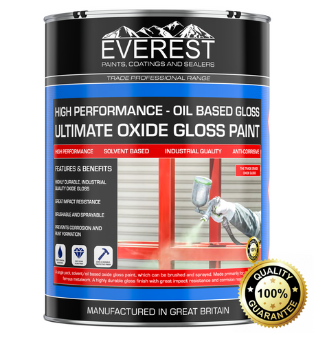 Everest Paints - Ultimate Oxide Gloss Paint - Solvent Based Anti-Corrosive Coating