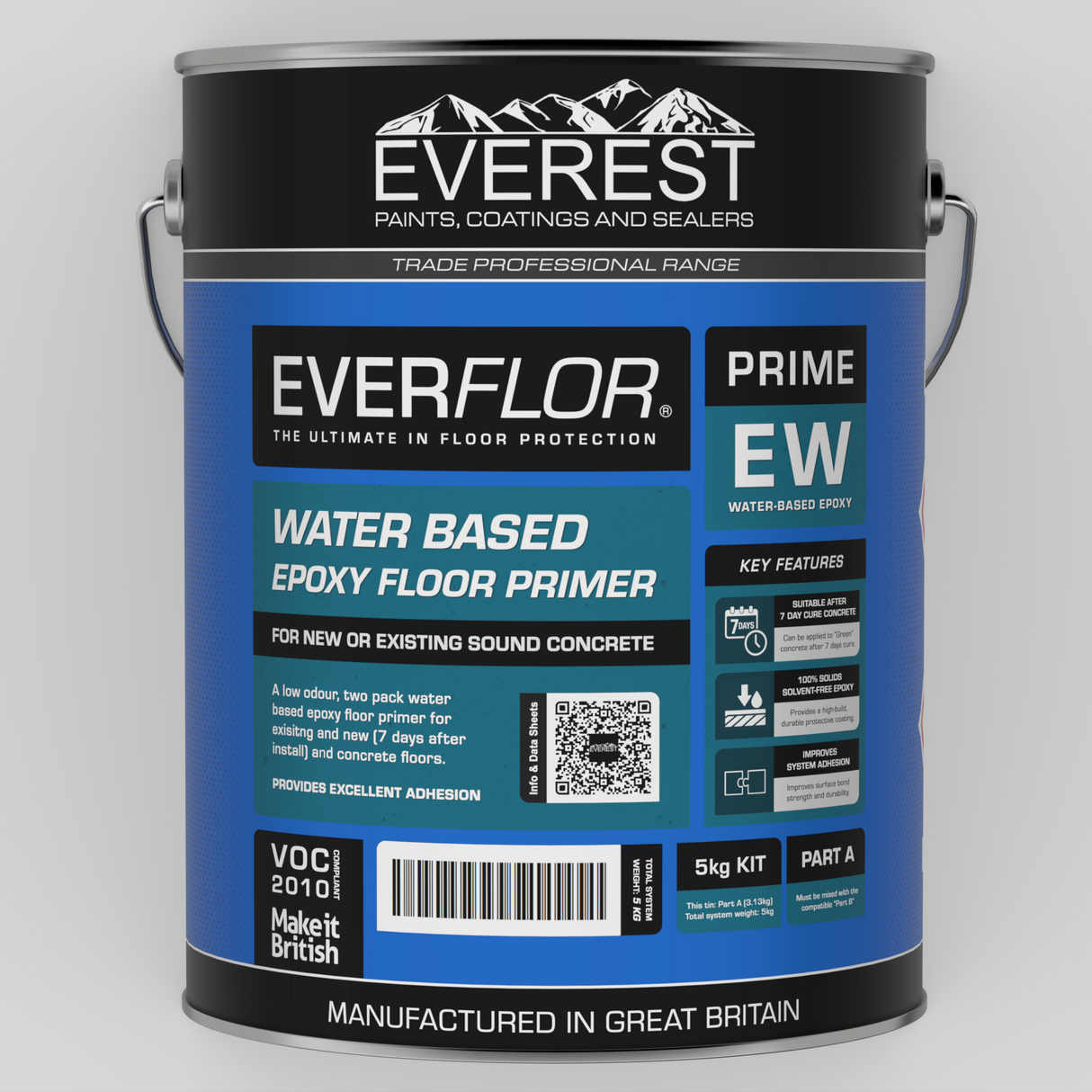 Ultimate QD Concrete Floor Paint and Sealer - Anti-Slip