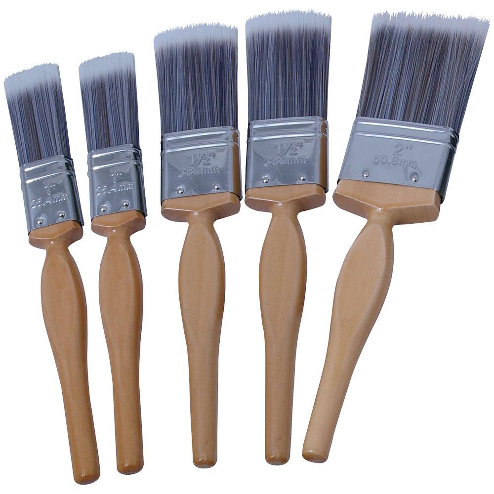 Rodo - 5 Piece Diamond Brush Set - For paint and varnish