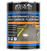 Everest Trade – HB-Epoxid-Garagenbodenfarbe – hohe Schichtstärke – Zweikomponenten-Epoxidbeschichtung