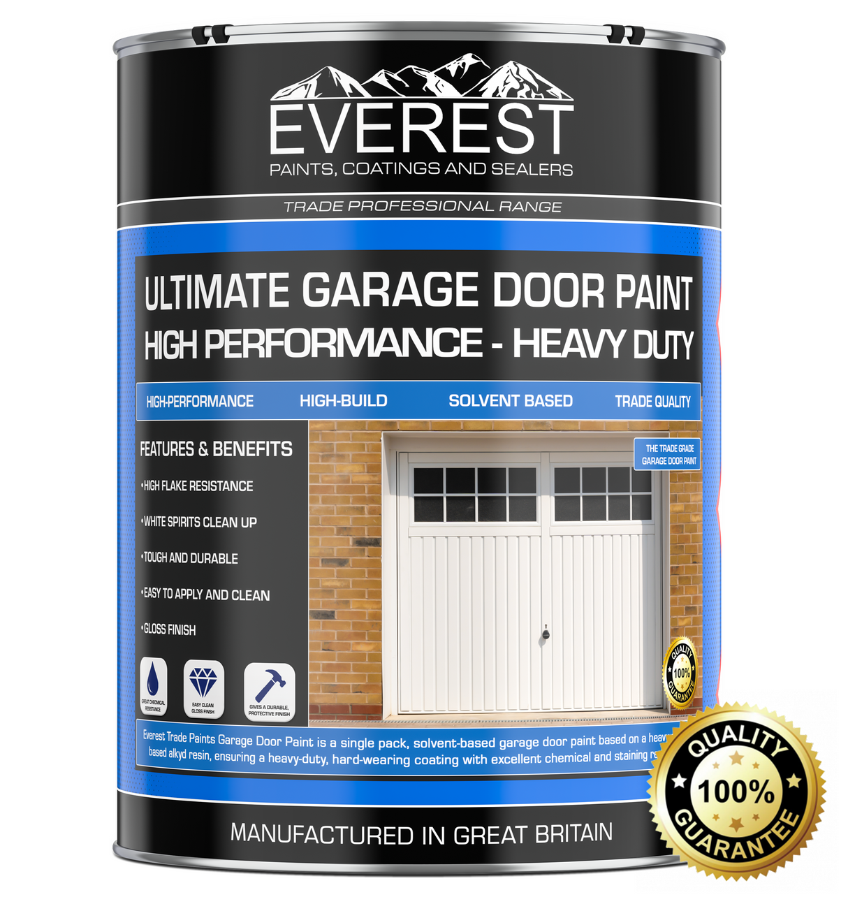 Everest Trade Paints - Garage Door Paint - High Performance Coating
