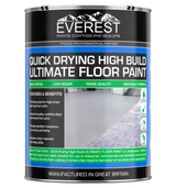 Everest Trade - Vernice per pavimenti definitiva ad asciugatura rapida - Alto spessore - Antiscivolo