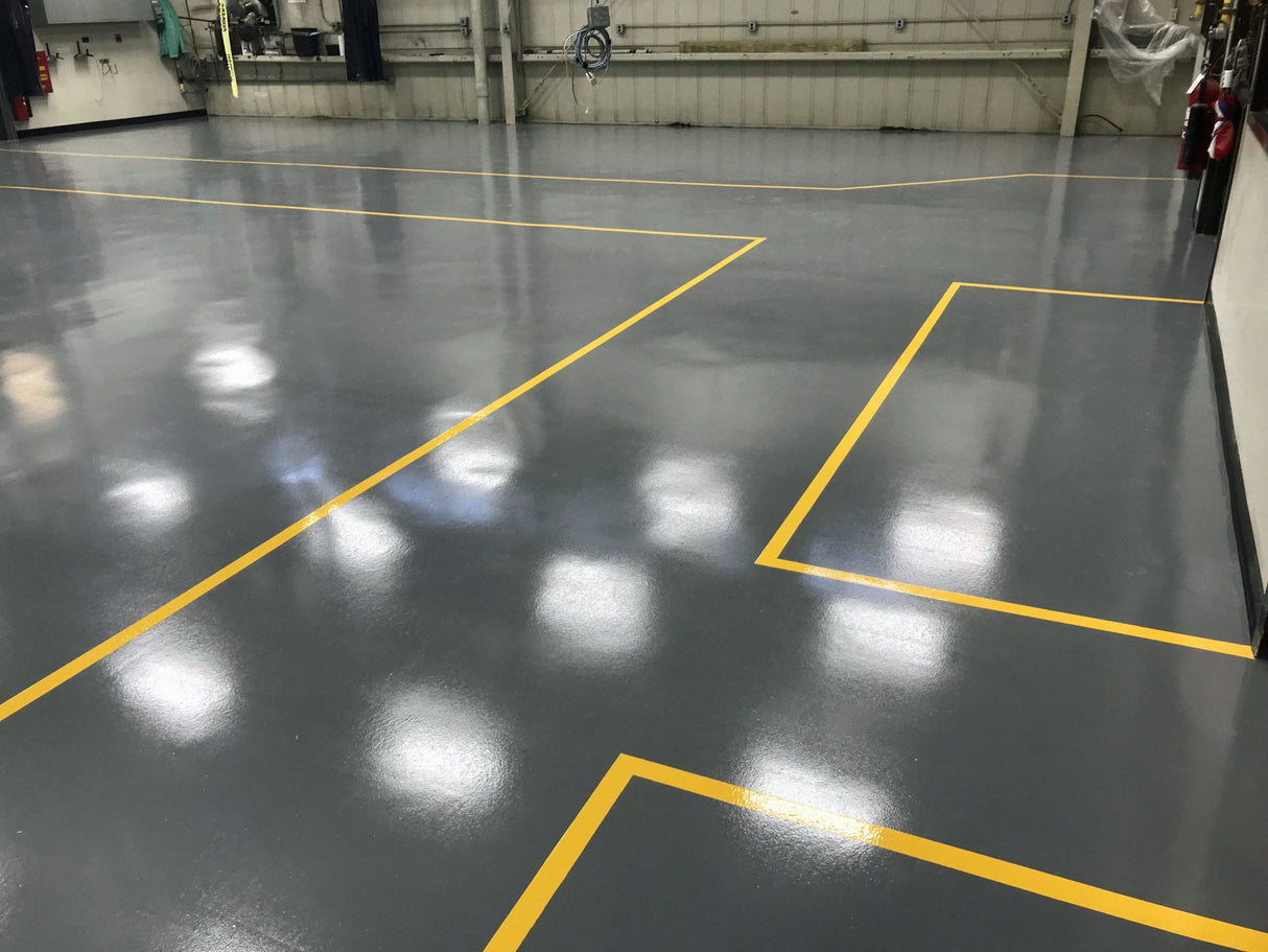 Everest Trade - HB Epoxy Garage Floor Paint - High Build - Two-Pack Epoxy Coating